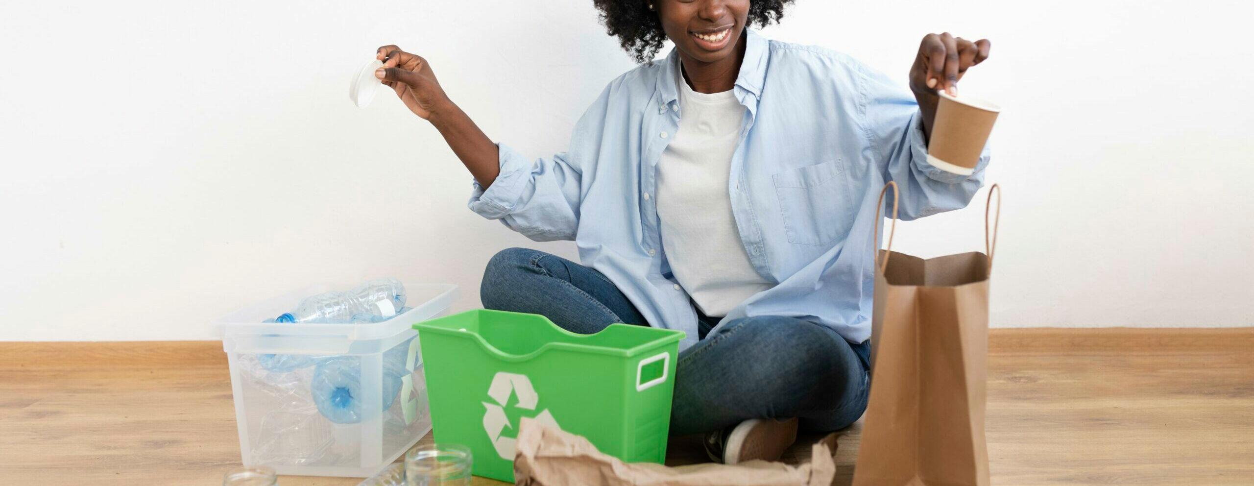 Lixo ou material reciclável?